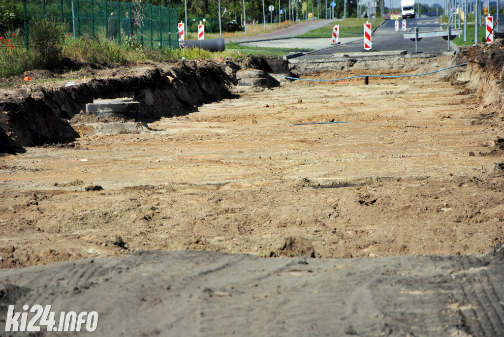 Wielki plac budowy w Inowrocławiu