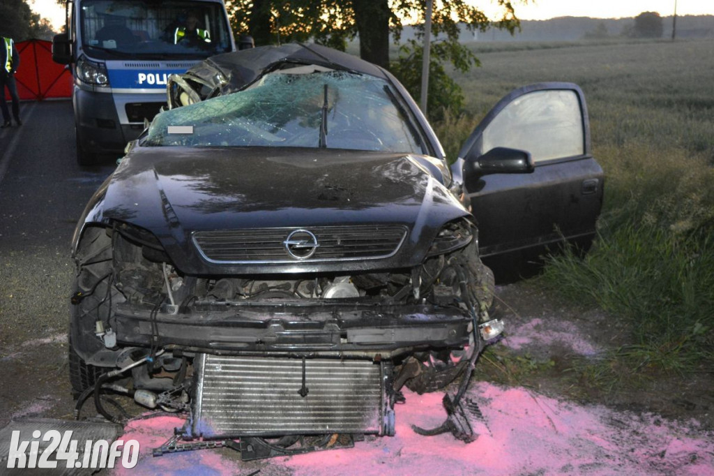 Wypadek koło Radziejowa