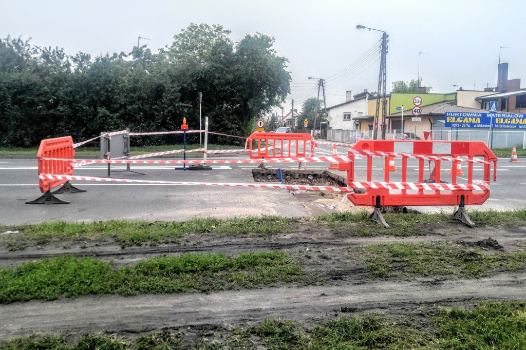 Awaryjna wymiana sieci wodociągowej