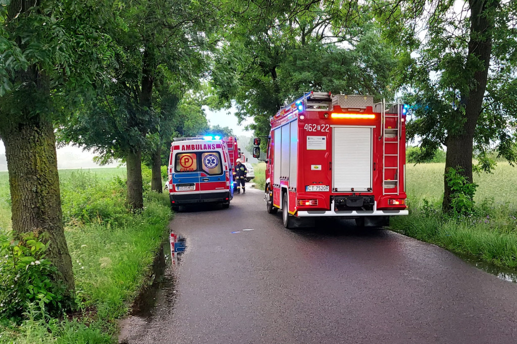 Wypadek w Jezuickiej Strudze