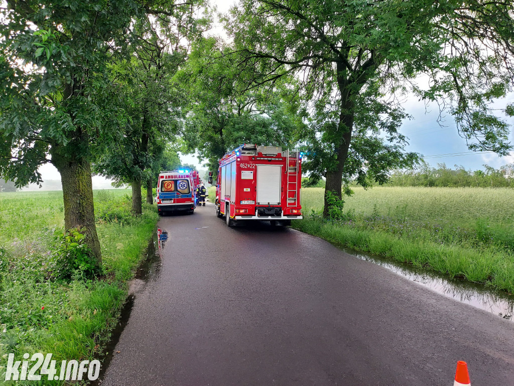 Wypadek w Jezuickiej Strudze