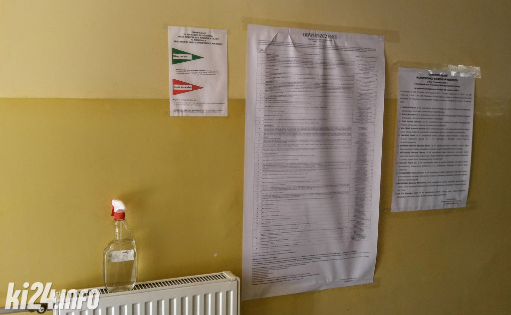 W maseczkach do urn. Tak wyglądały tegoroczne wybory prezydenckie