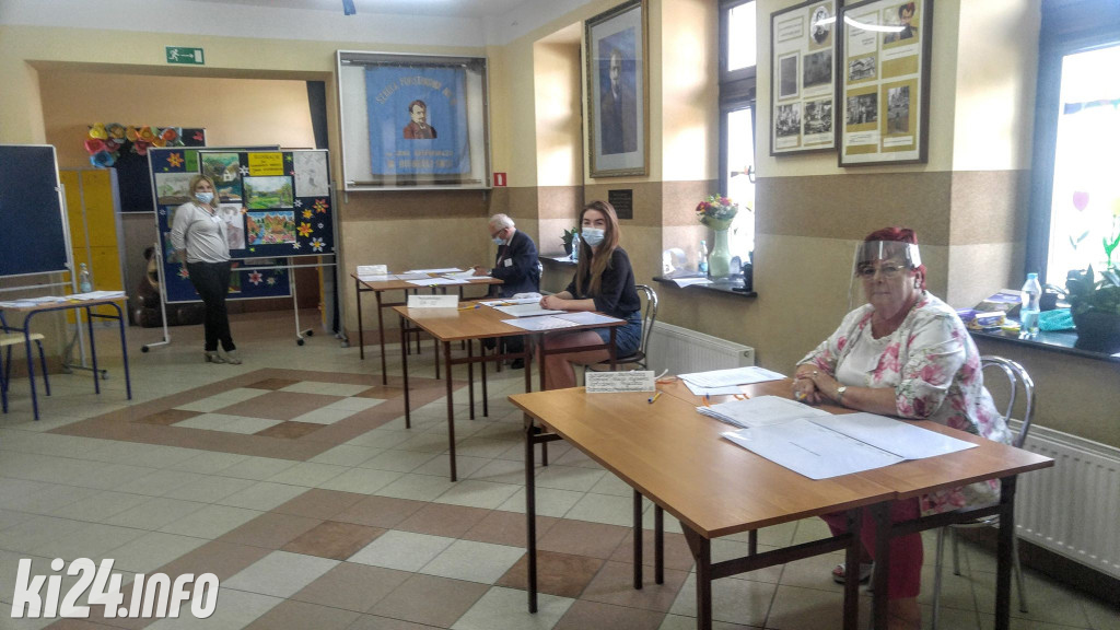 W maseczkach do urn. Tak wyglądały tegoroczne wybory prezydenckie