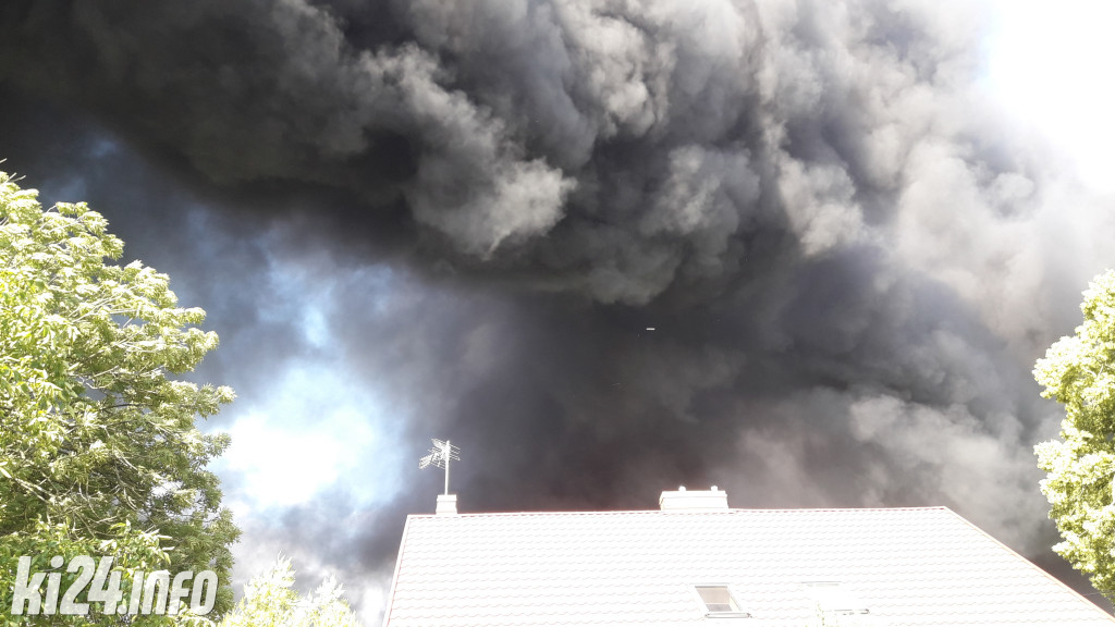 Pożar w Lisewie Kościelnym