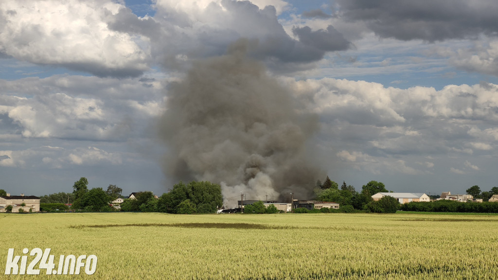 Pożar w Lisewie Kościelnym