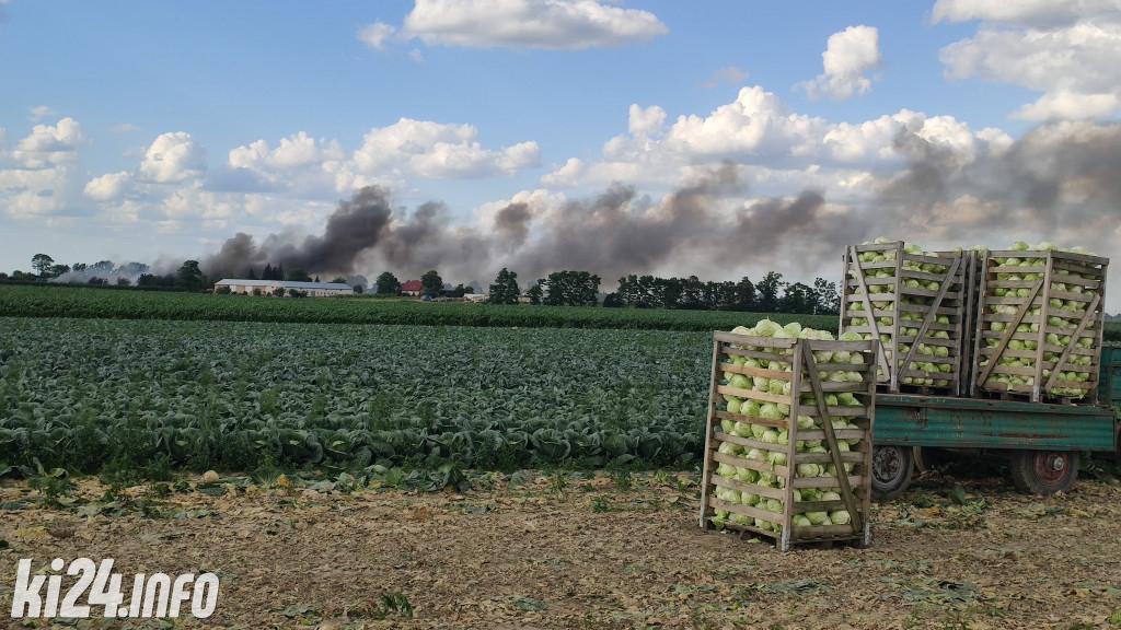 Pożar w Lisewie Kościelnym
