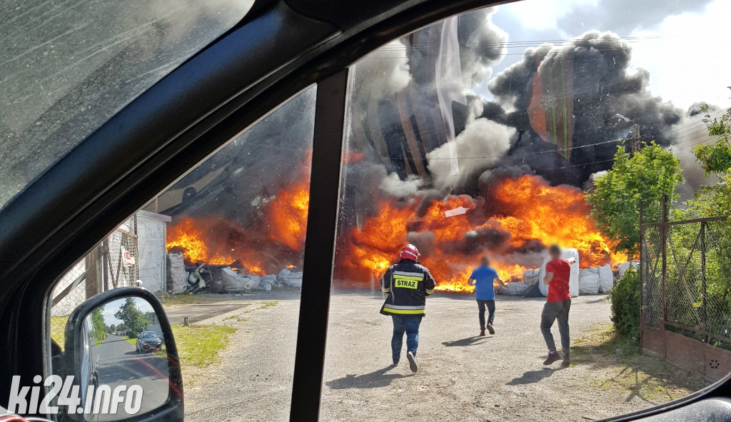 Pożar w Lisewie Kościelnym