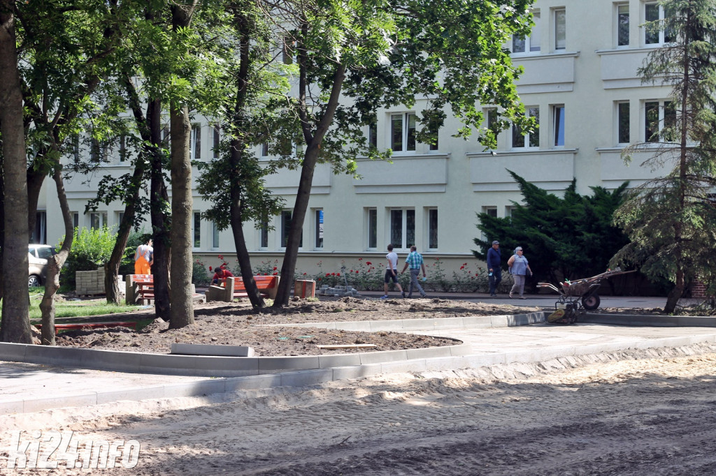 Budowa parkingu przy Starostwie Powiatowym