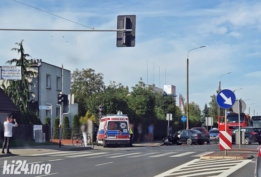 Potrójna kolizja na Poznańskiej