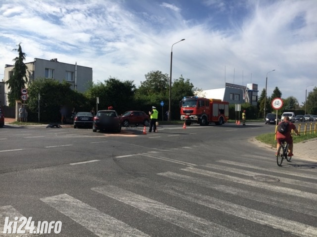 Potrójna kolizja na Poznańskiej