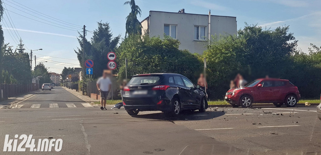 Potrójna kolizja na Poznańskiej