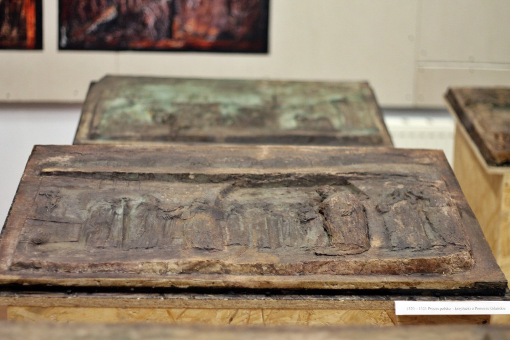 W muzeum można zobaczyć projekt drzwi do inowrocławskiej fary