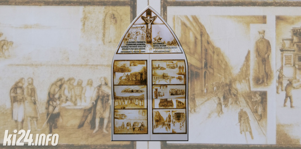 W muzeum można zobaczyć projekt drzwi do inowrocławskiej fary