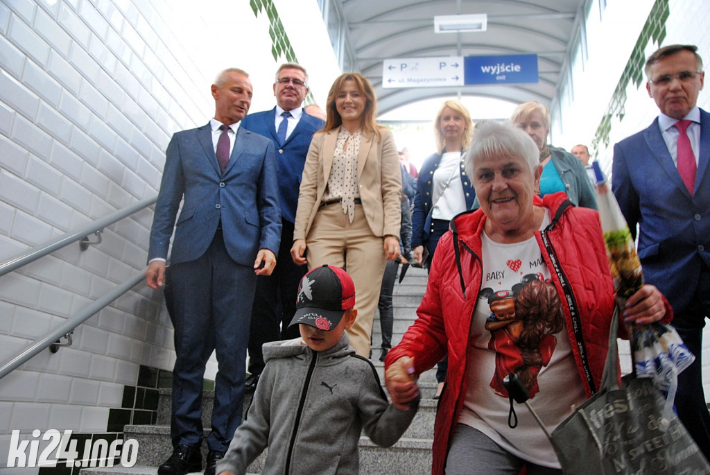 Otwarcie przejścia podziemnego przy dworcu PKP
