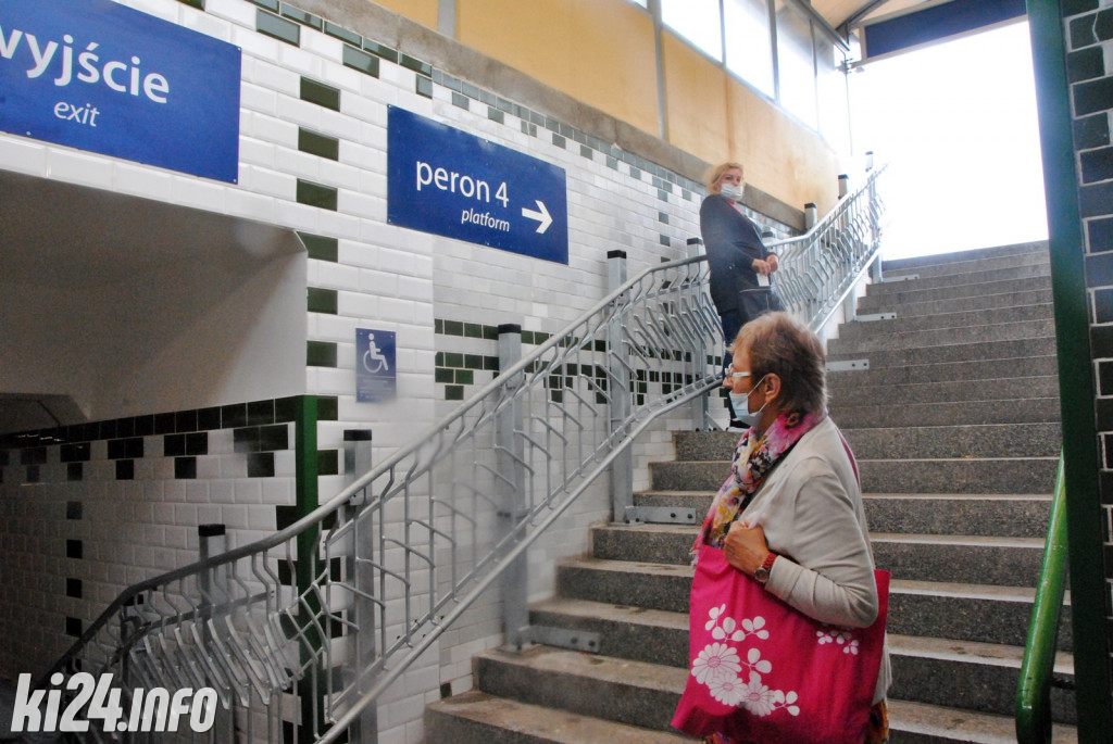 Otwarcie przejścia podziemnego przy dworcu PKP
