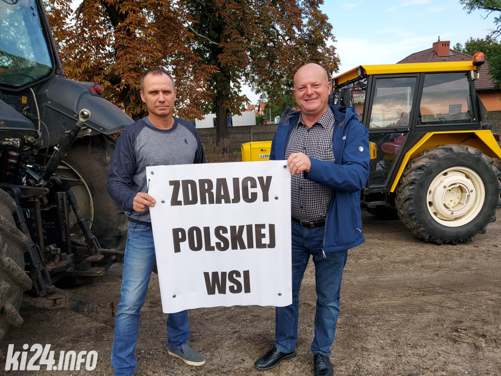Antyrządowy protest rolników