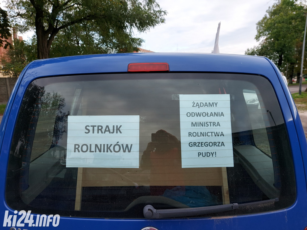 Antyrządowy protest rolników