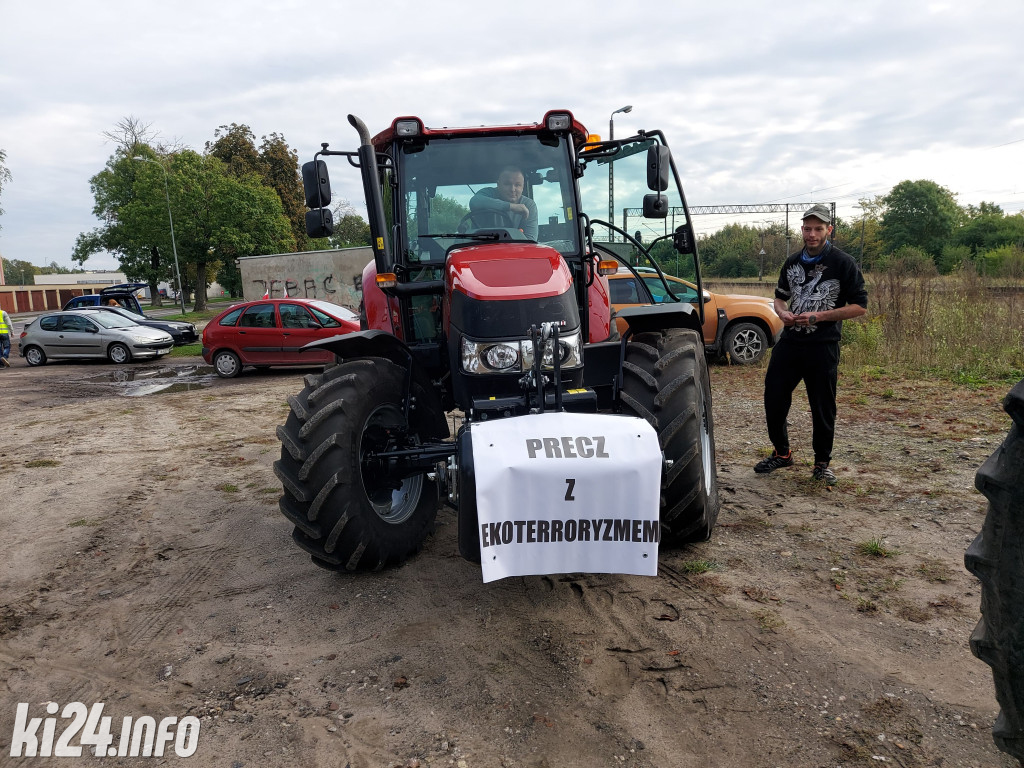 Antyrządowy protest rolników