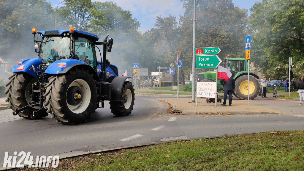 Antyrządowy protest rolników