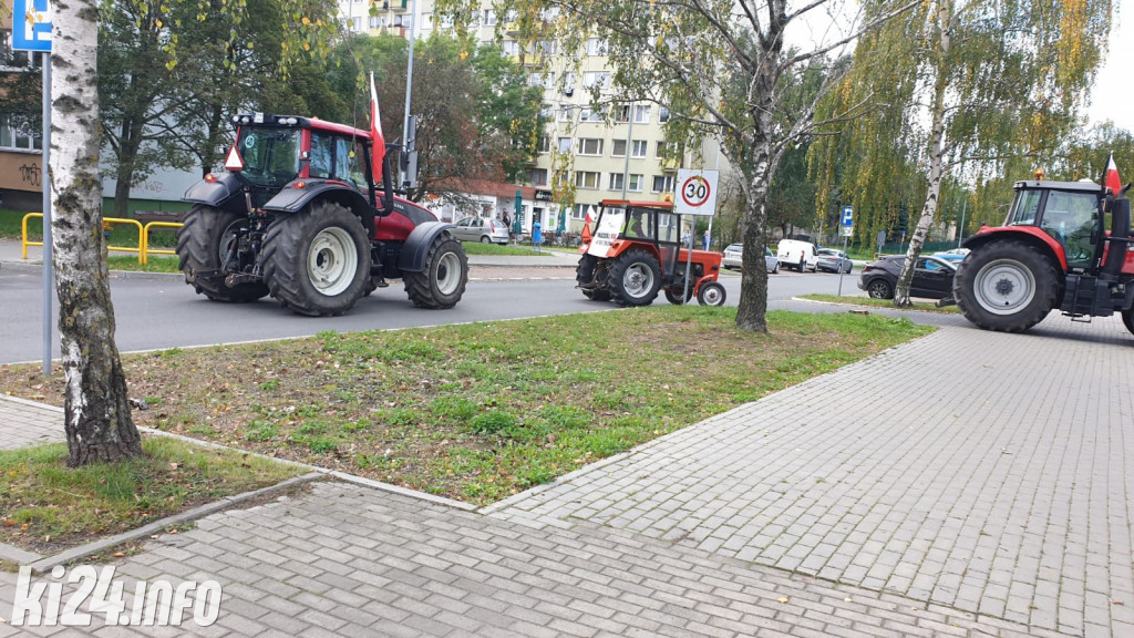 Antyrządowy protest rolników