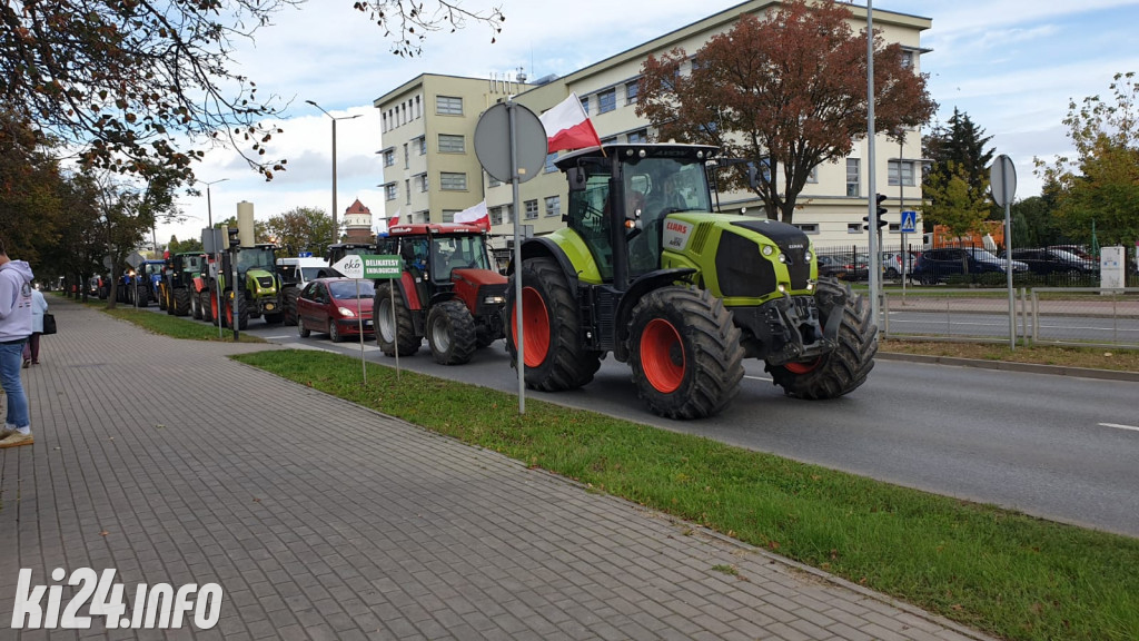 Antyrządowy protest rolników