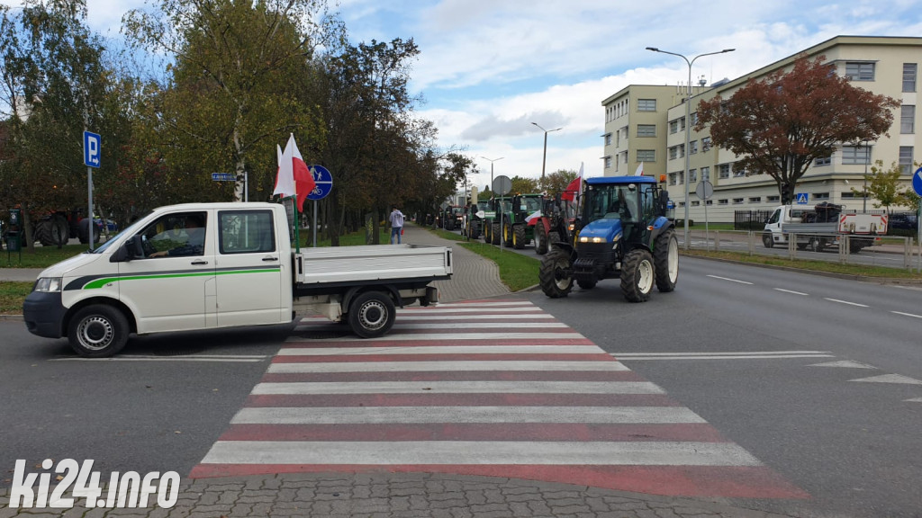 Antyrządowy protest rolników