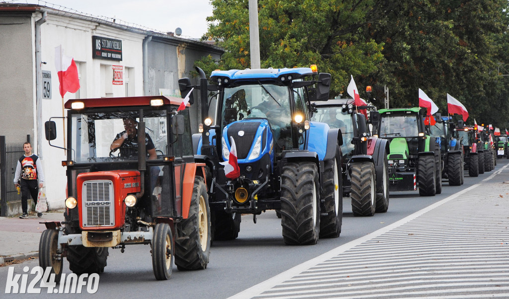Antyrządowy protest rolników