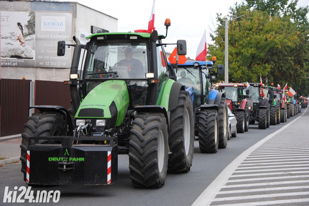Antyrządowy protest rolników