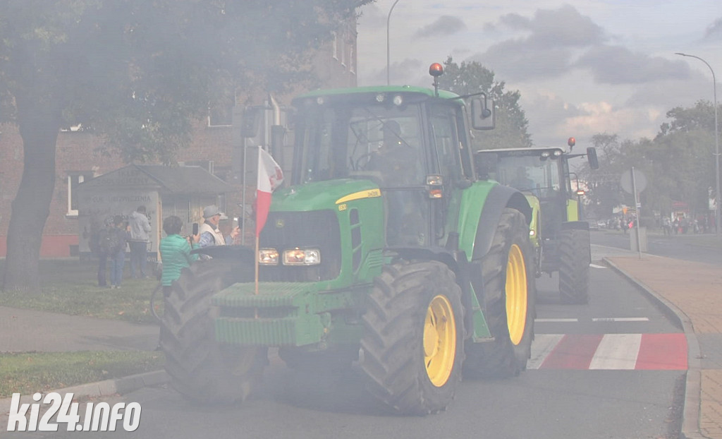 Antyrządowy protest rolników