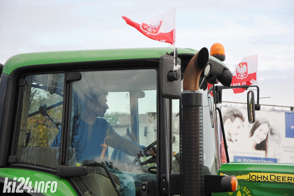 Antyrządowy protest rolników