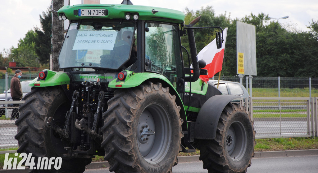Antyrządowy protest rolników