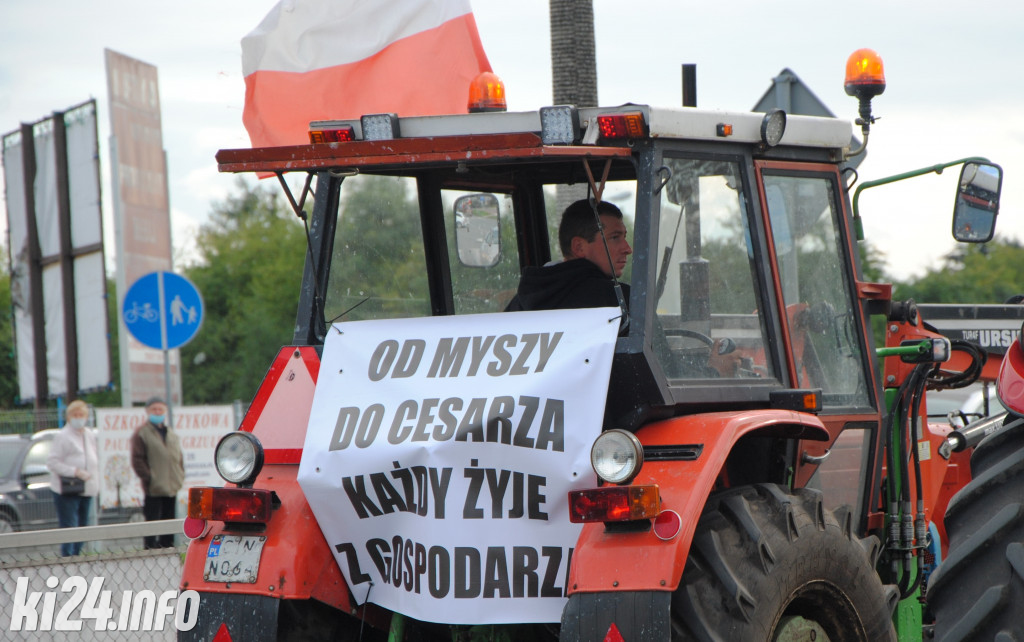 Antyrządowy protest rolników