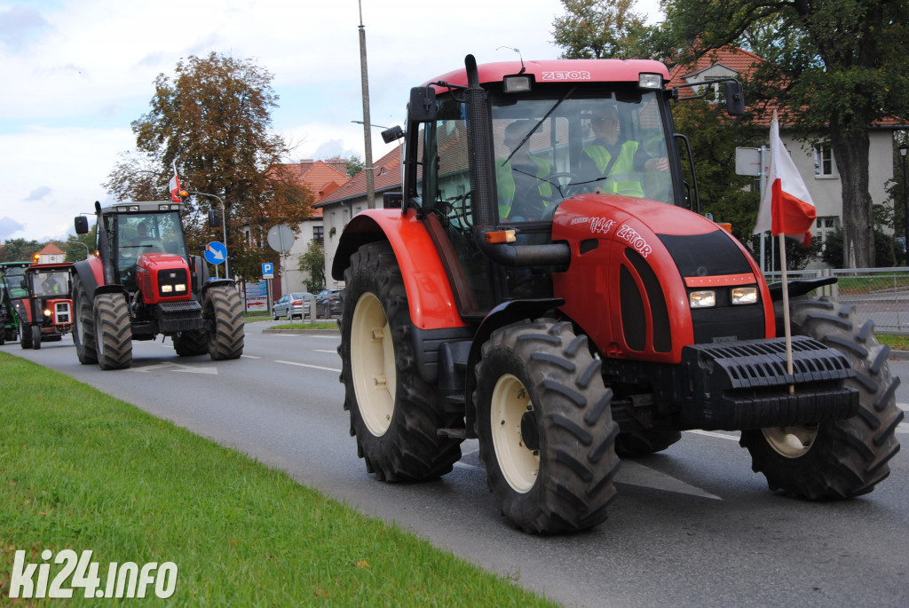Antyrządowy protest rolników