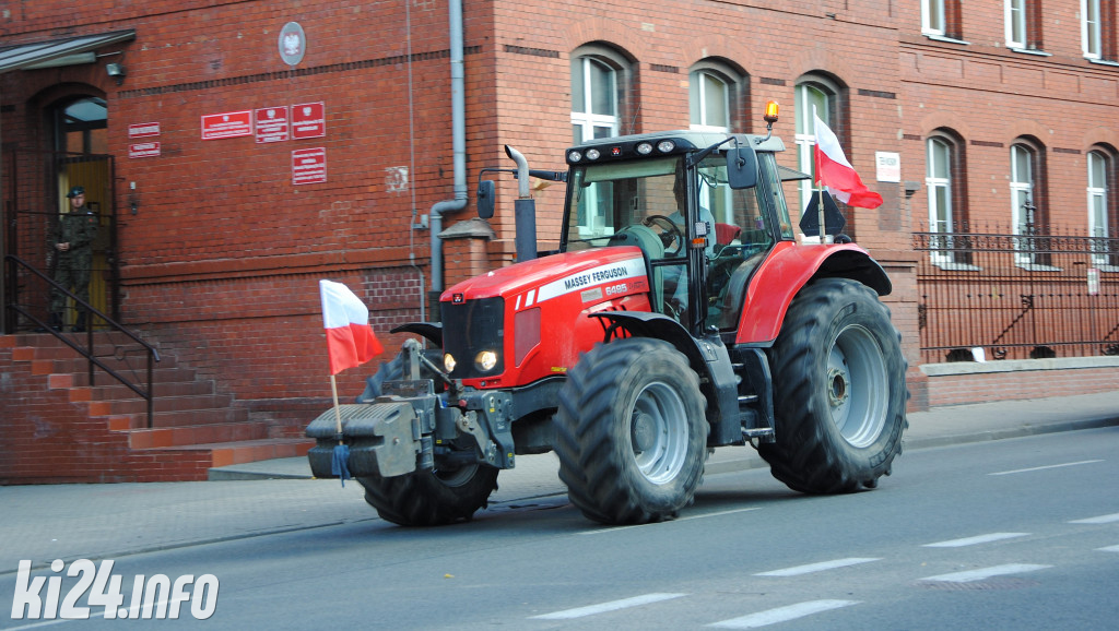 Antyrządowy protest rolników