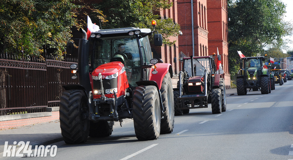Antyrządowy protest rolników