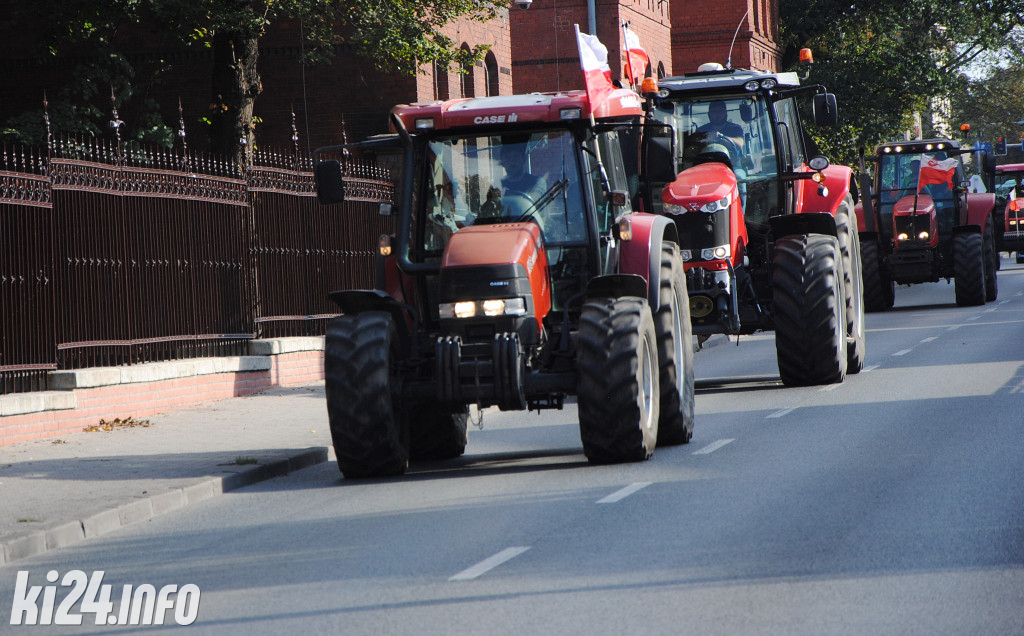Antyrządowy protest rolników