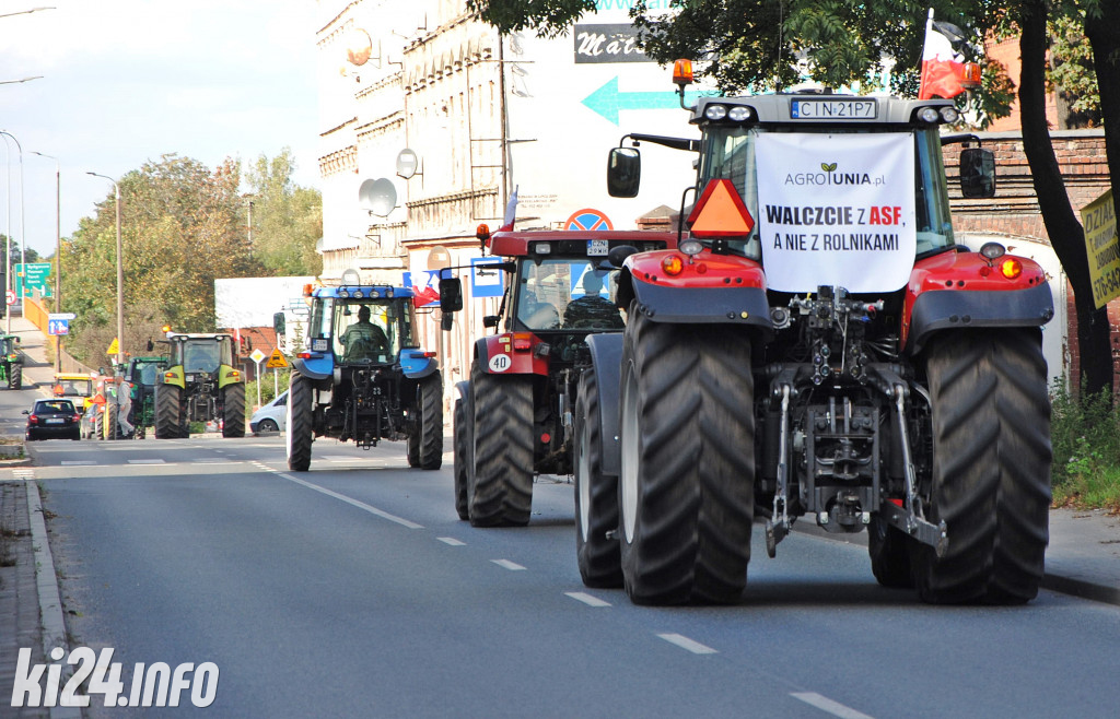 Antyrządowy protest rolników