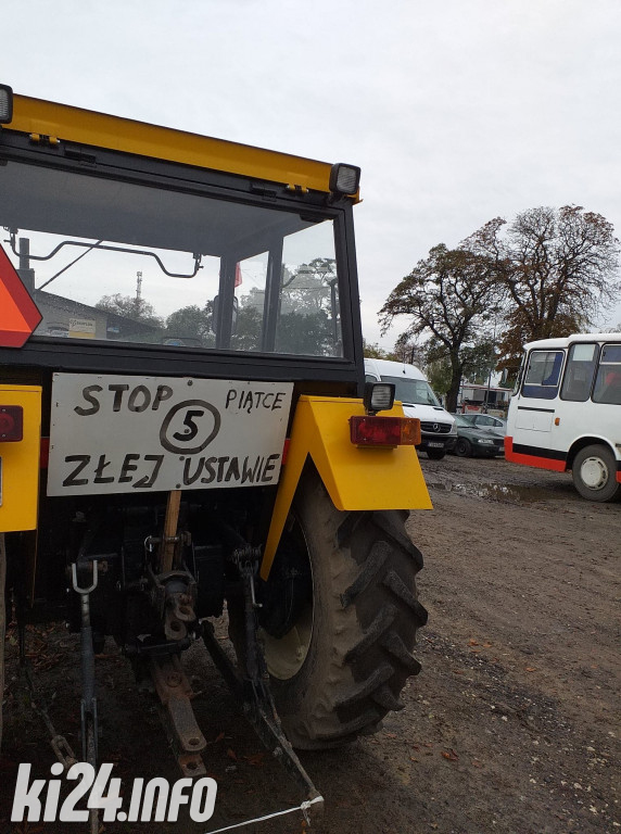 Antyrządzowy strajk rolników