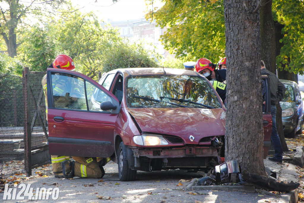 Wypadek na ul. Libelta