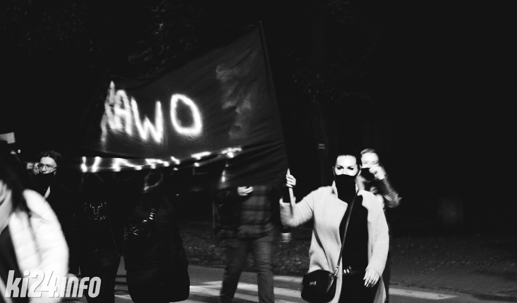 Protest przeciwko zakazowi aborcji