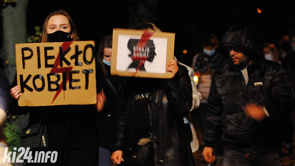Protest przeciwko zakazowi aborcji