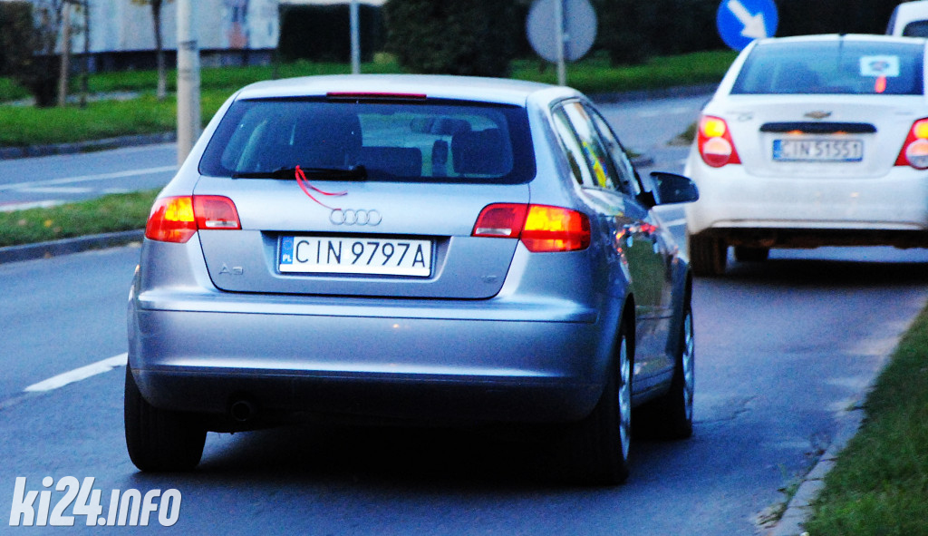 Samochodowy strajk inowrocławian