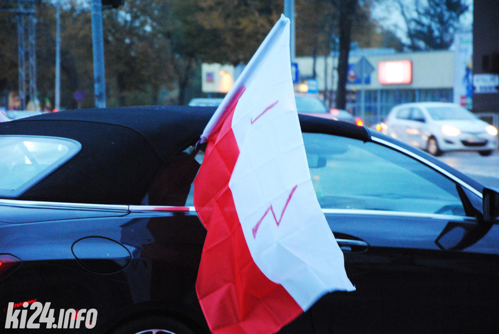 Samochodowy strajk inowrocławian