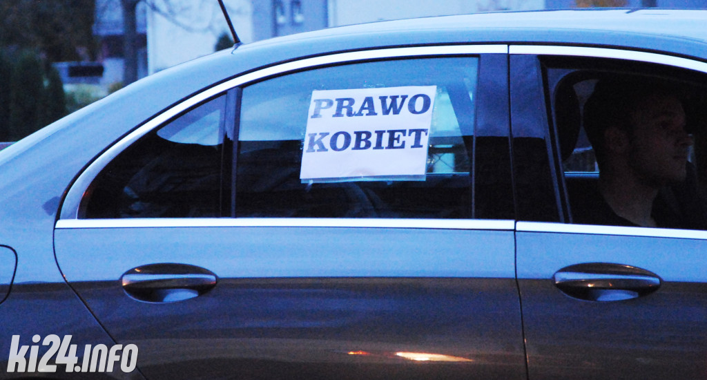 Samochodowy strajk inowrocławian