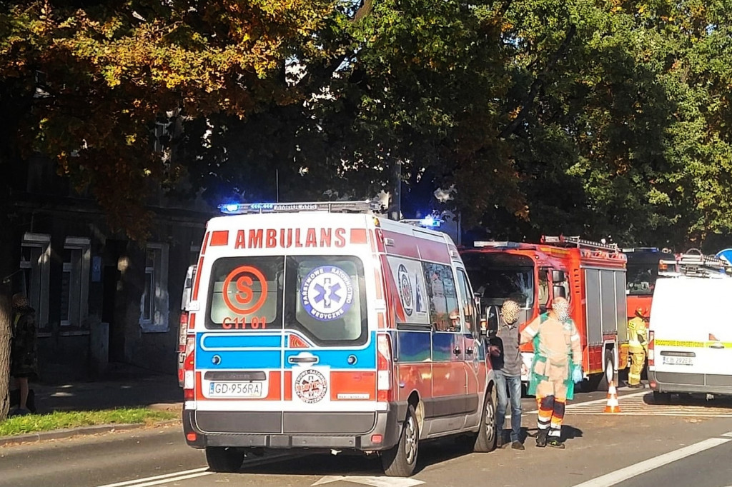  Awaria instalacji gazowej w kamienicy przy ul. Toruńskiej