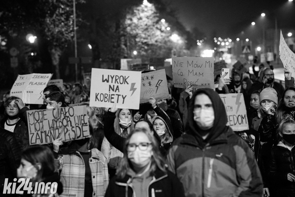 Strajk na ulicach Inowrocławia
