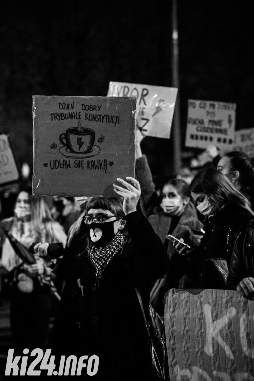 Strajk na ulicach Inowrocławia