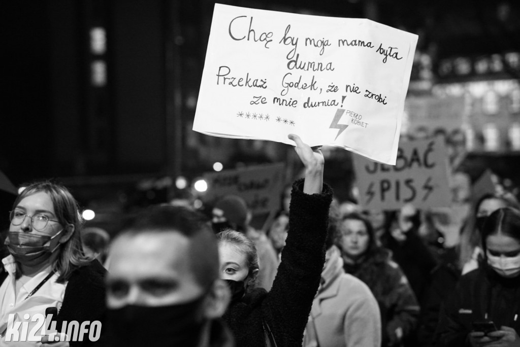 Strajk na ulicach Inowrocławia