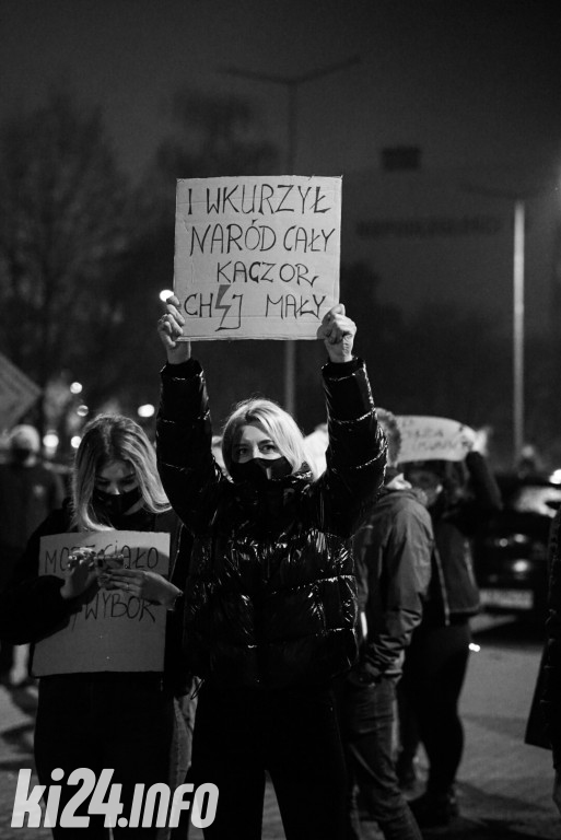 Strajk na ulicach Inowrocławia