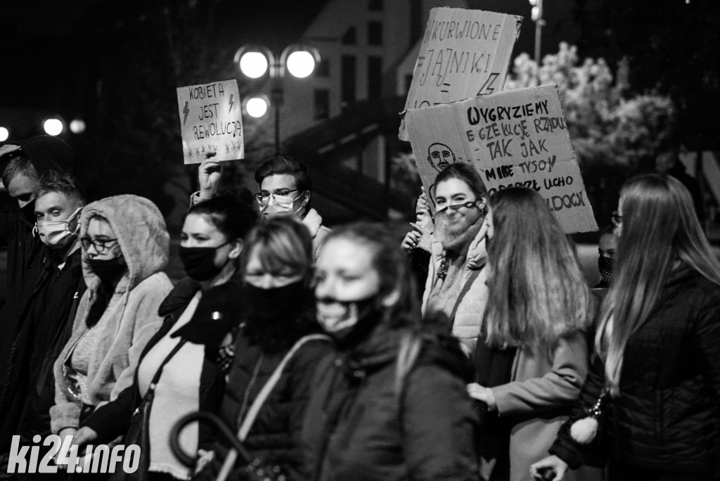 Strajk na ulicach Inowrocławia